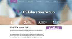 Desktop Screenshot of c3educationgroup.com